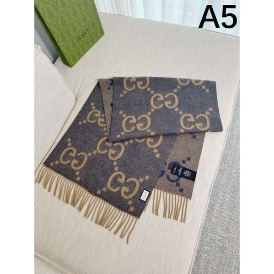 2024FW スカーフ GUCCI グッチ 秋らしいきれい色のように 2024FW スカーフ GUCCI グッチ 秋らしいきれい色のように