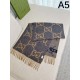 2024FW スカーフ GUCCI グッチ 秋らしいきれい色のように 2024FW スカーフ GUCCI グッチ 秋らしいきれい色のように