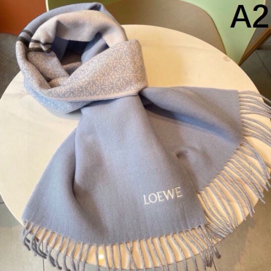 2024FW スカーフ LOEWE ロエベ デイリー使いに実用性抜群 2024FW スカーフ LOEWE ロエベ デイリー使いに実用性抜群