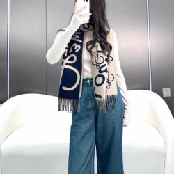2024FW スカーフ LOEWE ロエベ スタイリッシュなスタイル