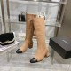 CHANEL シャネル 2024FW レディース用 ブーツ 海外大人気アイテム CHANEL シャネル 2024FW レディース用 ブーツ 海外大人気アイテム