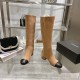 CHANEL シャネル 2024FW レディース用 ブーツ 海外大人気アイテム CHANEL シャネル 2024FW レディース用 ブーツ 海外大人気アイテム