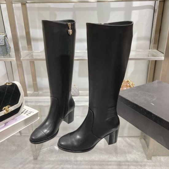 CHANEL シャネル 2024FW レディース用 ブーツ 安定感のある秋新作 CHANEL シャネル 2024FW レディース用 ブーツ 安定感のある秋新作