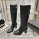 CHANEL シャネル 2024FW レディース用 ブーツ 安定感のある秋新作 CHANEL シャネル 2024FW レディース用 ブーツ 安定感のある秋新作