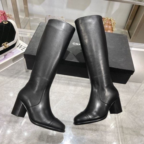 CHANEL シャネル 2024FW レディース用 ブーツ 安定感のある秋新作 CHANEL シャネル 2024FW レディース用 ブーツ 安定感のある秋新作