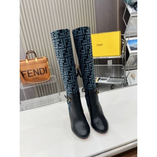FENDI フェンデイ 2024FW レディース用 ブーツ 高レビューアイテム FENDI フェンデイ 2024FW レディース用 ブーツ 高レビューアイテム