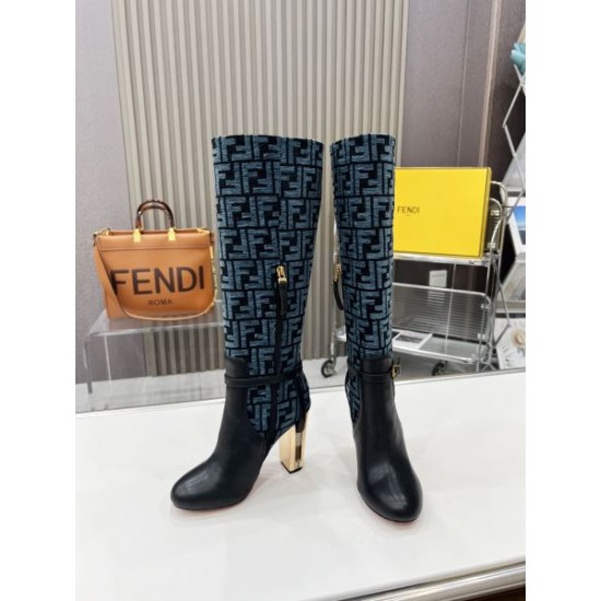FENDI フェンデイ 2024FW レディース用 ブーツ 高レビューアイテム FENDI フェンデイ 2024FW レディース用 ブーツ 高レビューアイテム