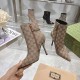 GUCCI グッチ 2024FW レディース用 ブーツ 大人の色気を印象に GUCCI グッチ 2024FW レディース用 ブーツ 大人の色気を印象に