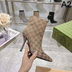GUCCI グッチ 2024FW レディース用 ブーツ 大人っぽいデザイン