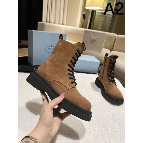 PRADA プラダ 2024FW レディース用 ブーツ 新作限定人気沸騰中 PRADA プラダ 2024FW レディース用 ブーツ 新作限定人気沸騰中