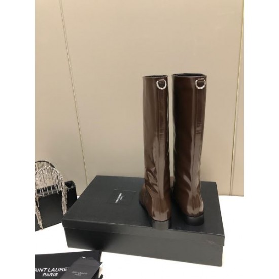 YSL イヴ サンローラン 2024FW レディース用 ブーツ 売切れ必須