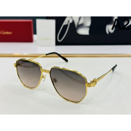 2024FW サングラス CARTIER カルティエ ゆったり感のあるアイテム 