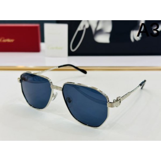 2024FW サングラス CARTIER カルティエ ゆったり感のあるアイテム 