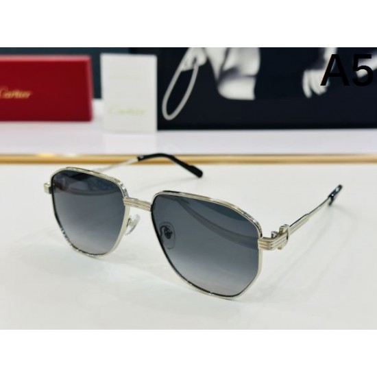 2024FW サングラス CARTIER カルティエ ゆったり感のあるアイテム 