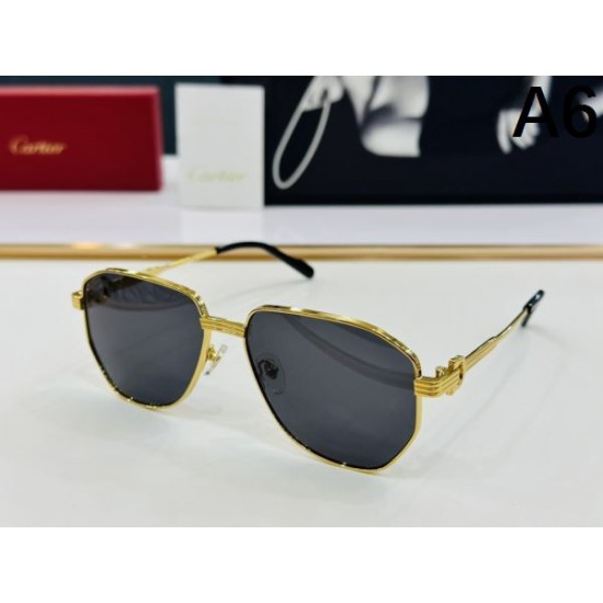 2024FW サングラス CARTIER カルティエ ゆったり感のあるアイテム 