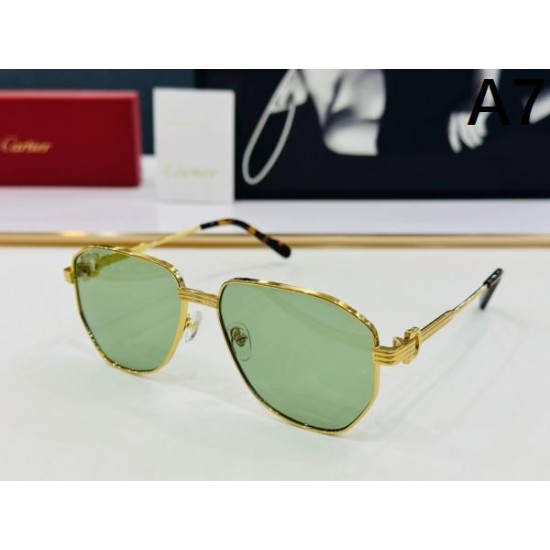 2024FW サングラス CARTIER カルティエ ゆったり感のあるアイテム 