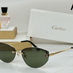 2024FW サングラス CARTIER カルティエ 定番のストリートスタイル 