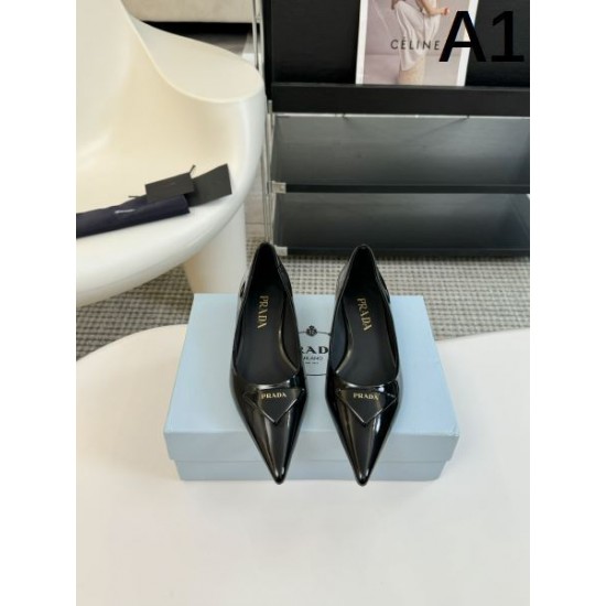 PRADA プラダ 2024FW レディース ハイヒール 引き続き注目のスタイル