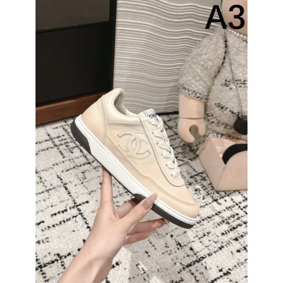 CHANEL シャネル 2024FW レディース用 カジュアルシューズ 雑誌も街も人気アイテム CHANEL シャネル 2024FW レディース用 カジュアルシューズ 雑誌も街も人気アイテム