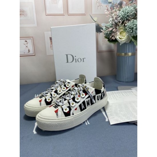 DIOR ディオール 2024FW レディース用 カジュアルシューズ 今年らしく魅力的アップ DIOR ディオール 2024FW レディース用 カジュアルシューズ 今年らしく魅力的アップ