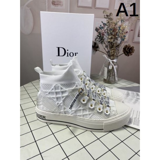 DIOR ディオール 2024FW レディース用 カジュアルシューズ 今や定番アイテム好評品 DIOR ディオール 2024FW レディース用 カジュアルシューズ 今や定番アイテム好評品