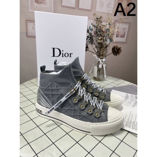DIOR ディオール 2024FW レディース用 カジュアルシューズ 今や定番アイテム好評品 DIOR ディオール 2024FW レディース用 カジュアルシューズ 今や定番アイテム好評品