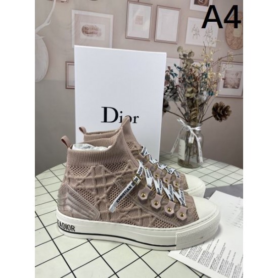 DIOR ディオール 2024FW レディース用 カジュアルシューズ 今や定番アイテム好評品 DIOR ディオール 2024FW レディース用 カジュアルシューズ 今や定番アイテム好評品