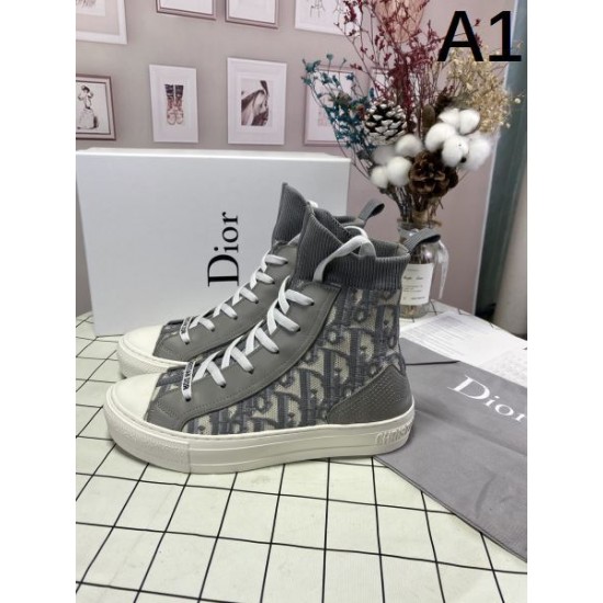 DIOR ディオール 2024FW レディース用 カジュアルシューズ 今期新作人気の美ライン DIOR ディオール 2024FW レディース用 カジュアルシューズ 今期新作人気の美ライン