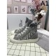 DIOR ディオール 2024FW レディース用 カジュアルシューズ 今期新作人気の美ライン DIOR ディオール 2024FW レディース用 カジュアルシューズ 今期新作人気の美ライン