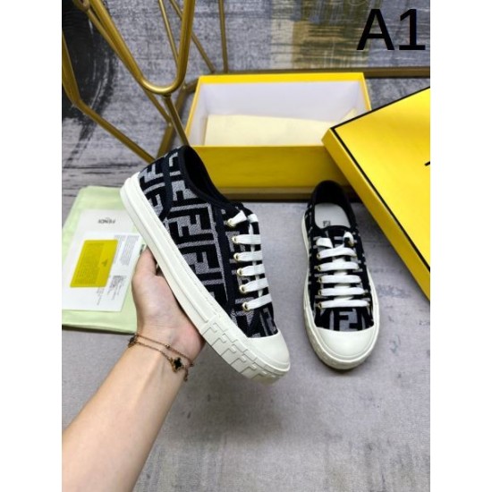 FENDI フェンデイ 2024FW レディース用 カジュアルシューズ お気に入りのデザイン FENDI フェンデイ 2024FW レディース用 カジュアルシューズ お気に入りのデザイン