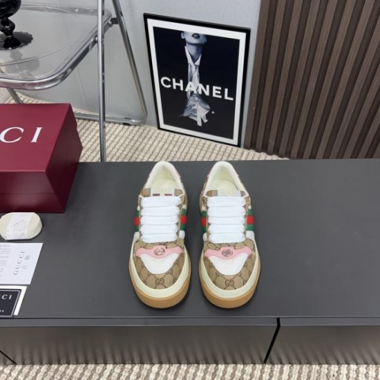 GUCCI グッチ 2024FW レディース用 カジュアルシューズ 洗練された魅力が光る GUCCI グッチ 2024FW レディース用 カジュアルシューズ 洗練された魅力が光る