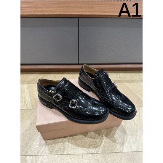 MIU MIU ミュウミュウ 2024FW レディース用 カジュアルシューズ 秋冬トレンド MIU MIU ミュウミュウ 2024FW レディース用 カジュアルシューズ 秋冬トレンド
