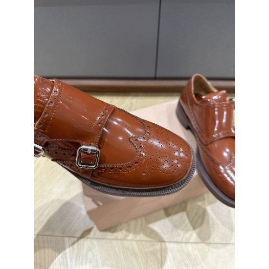 MIU MIU ミュウミュウ 2024FW レディース用 カジュアルシューズ 秋冬トレンド MIU MIU ミュウミュウ 2024FW レディース用 カジュアルシューズ 秋冬トレンド