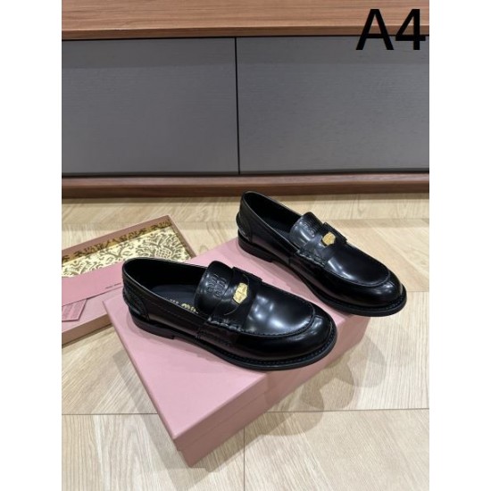 MIU MIU ミュウミュウ 2024FW レディース用 カジュアルシューズ 秋冬新作登場 MIU MIU ミュウミュウ 2024FW レディース用 カジュアルシューズ 秋冬新作登場