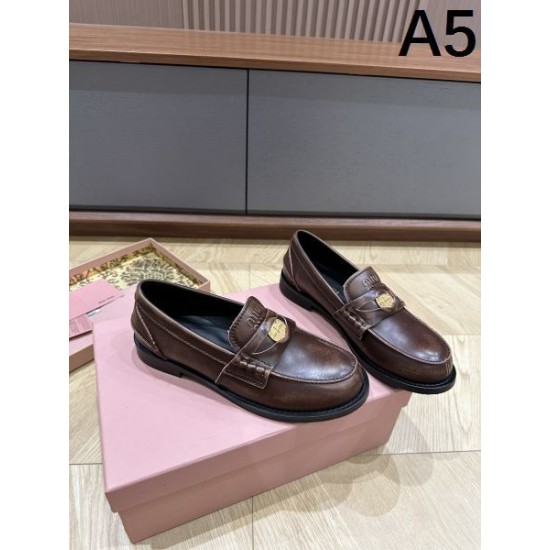 MIU MIU ミュウミュウ 2024FW レディース用 カジュアルシューズ 秋冬新作登場 MIU MIU ミュウミュウ 2024FW レディース用 カジュアルシューズ 秋冬新作登場