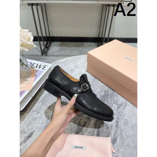 MIU MIU ミュウミュウ 2024FW レディース用 カジュアルシューズ 愛用ブランド MIU MIU ミュウミュウ 2024FW レディース用 カジュアルシューズ 愛用ブランド