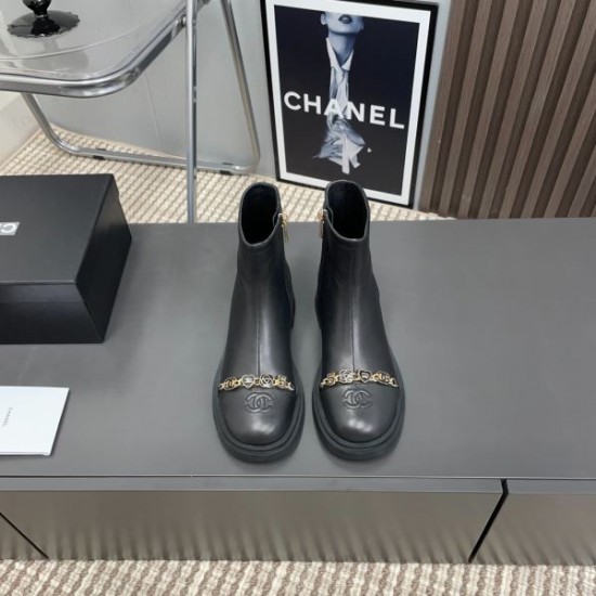 CHANEL シャネル 2024FW レディース用 ブーツ 今年らしい優秀アイテム CHANEL シャネル 2024FW レディース用 ブーツ 今年らしい優秀アイテム