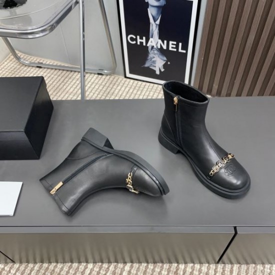 CHANEL シャネル 2024FW レディース用 ブーツ 今年らしい優秀アイテム CHANEL シャネル 2024FW レディース用 ブーツ 今年らしい優秀アイテム