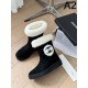CHANEL シャネル 2024FW レディース用 ブーツ リラックスした雰囲気に CHANEL シャネル 2024FW レディース用 ブーツ リラックスした雰囲気に