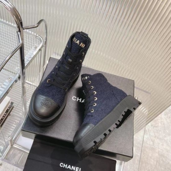 CHANEL シャネル 2024FW レディース用 ブーツ 新作秋冬らしさをプラス CHANEL シャネル 2024FW レディース用 ブーツ 新作秋冬らしさをプラス
