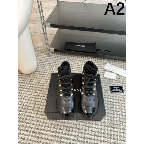 CHANEL シャネル 2024FW レディース用 ブーツ 着回し力抜群のシンプル CHANEL シャネル 2024FW レディース用 ブーツ 着回し力抜群のシンプル