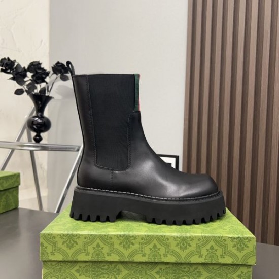 GUCCI グッチ 2024FW レディース用 ブーツ ファッション感度の高い GUCCI グッチ 2024FW レディース用 ブーツ ファッション感度の高い