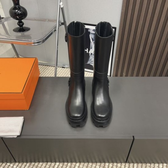 HERMES エルメス 2024FW レディース用 ブーツ 魅力の詰まったスタイル HERMES エルメス 2024FW レディース用 ブーツ 魅力の詰まったスタイル