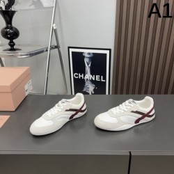 MIU MIU ミュウミュウ 2024FW レディース用 スニーカー 品良くおしゃれ 