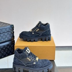 2024FW メンズ用 ブーツ LOUIS VUITTON ルイヴィトン SALEお得にGET