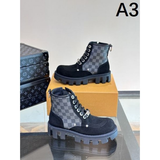 2024FW メンズ用 ブーツ LOUIS VUITTON ルイヴィトン 発売極限状態! 2024FW メンズ用 ブーツ LOUIS VUITTON ルイヴィトン 発売極限状態!