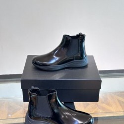 2024FW メンズ用 ブーツ PRADA プラダ 今季はファション感漂う
