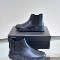 2024FW メンズ用 ブーツ PRADA プラダ 今季はファション感漂う