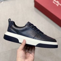 2024FW メンズ用 カジュアルシューズ FERRAGAMO サルヴァトーレ フェラガモ 大変お得