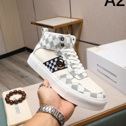 2024FW メンズ用 カジュアルシューズ LOUIS VUITTON ルイヴィトン ロゴが美しい
